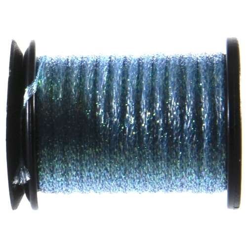 Semperfli Flat Braid 1.5mm 1/16'' Holo Electric Blue Fly Tying Materials (Product Length 4.37 Yds / 4m)